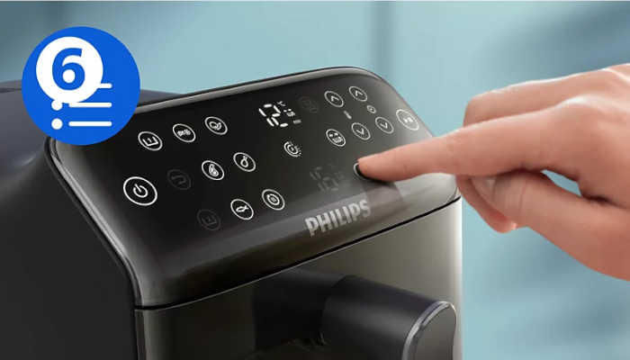 Frytkownica beztłuszczowa Philips OVI Dual Basket NA462/70